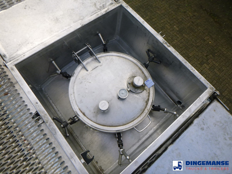 Semi-remorque citerne Magyar Chemical tank inox L4BH 32.8 m3 / 1 comp: photos 20