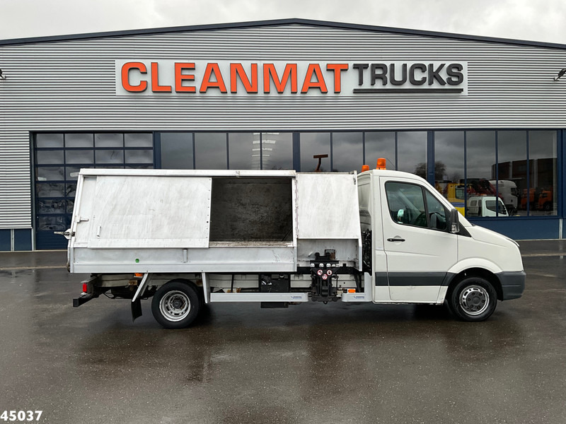 Benne à ordures ménagères Volkswagen Crafter 2.5 TDI Terberg zijlader Just 115.247 Km!: photos 9