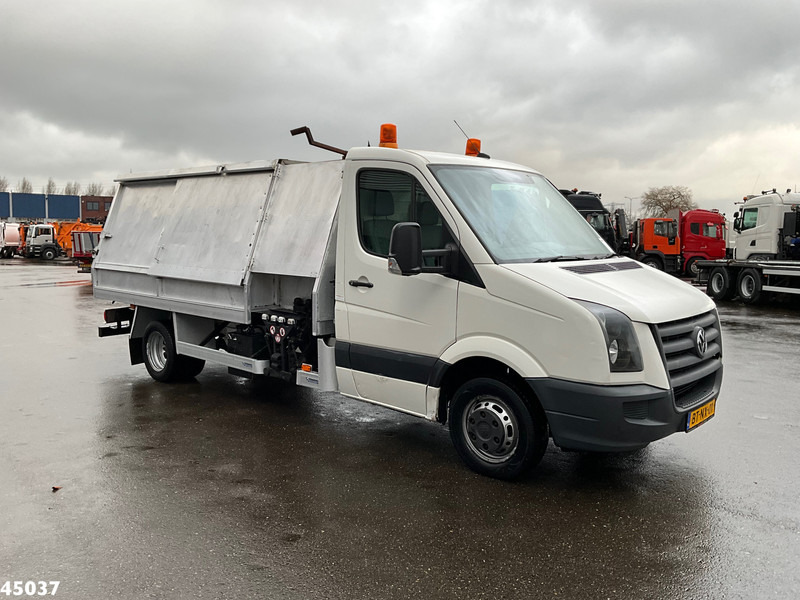 Benne à ordures ménagères Volkswagen Crafter 2.5 TDI Terberg zijlader Just 115.247 Km!: photos 13