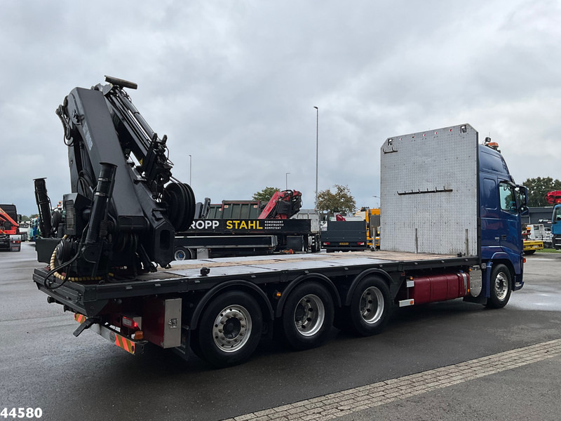 Camion grue Volvo FH 520 8x4 Euro 5 Hiab 24 Tonmeter laadkraan + Fly-jib: photos 6