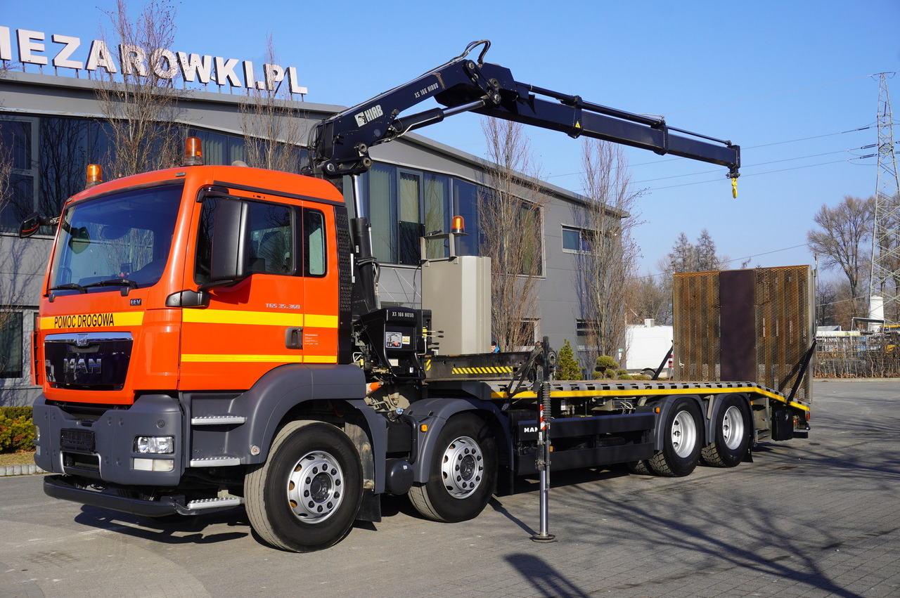 MAN TGS 35.360 E5 8×2 / HDS HIAB 166 E-2 6500 kg / Tow truck / 4th axle lift - crédit-bail MAN TGS 35.360 E5 8×2 / HDS HIAB 166 E-2 6500 kg / Tow truck / 4th axle lift: photos 12