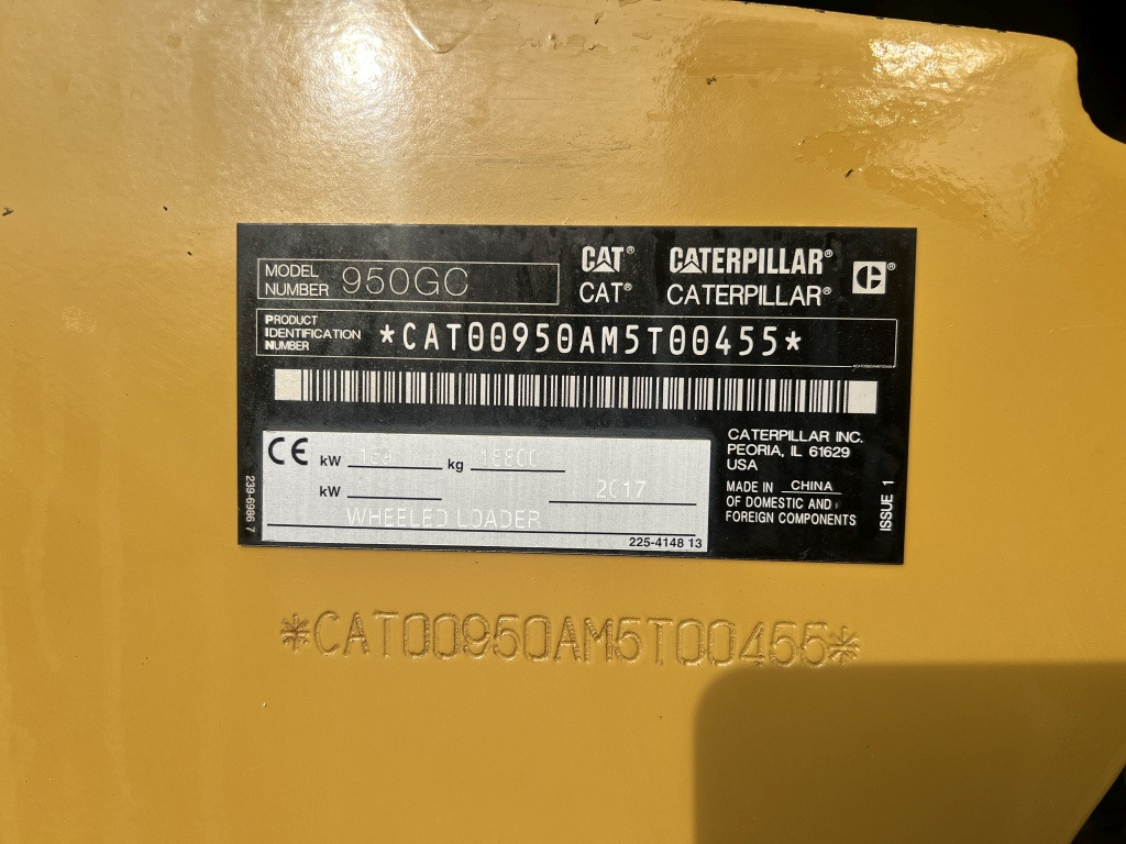 Chargeuse sur pneus Caterpillar 950 GC (111466): photos 9