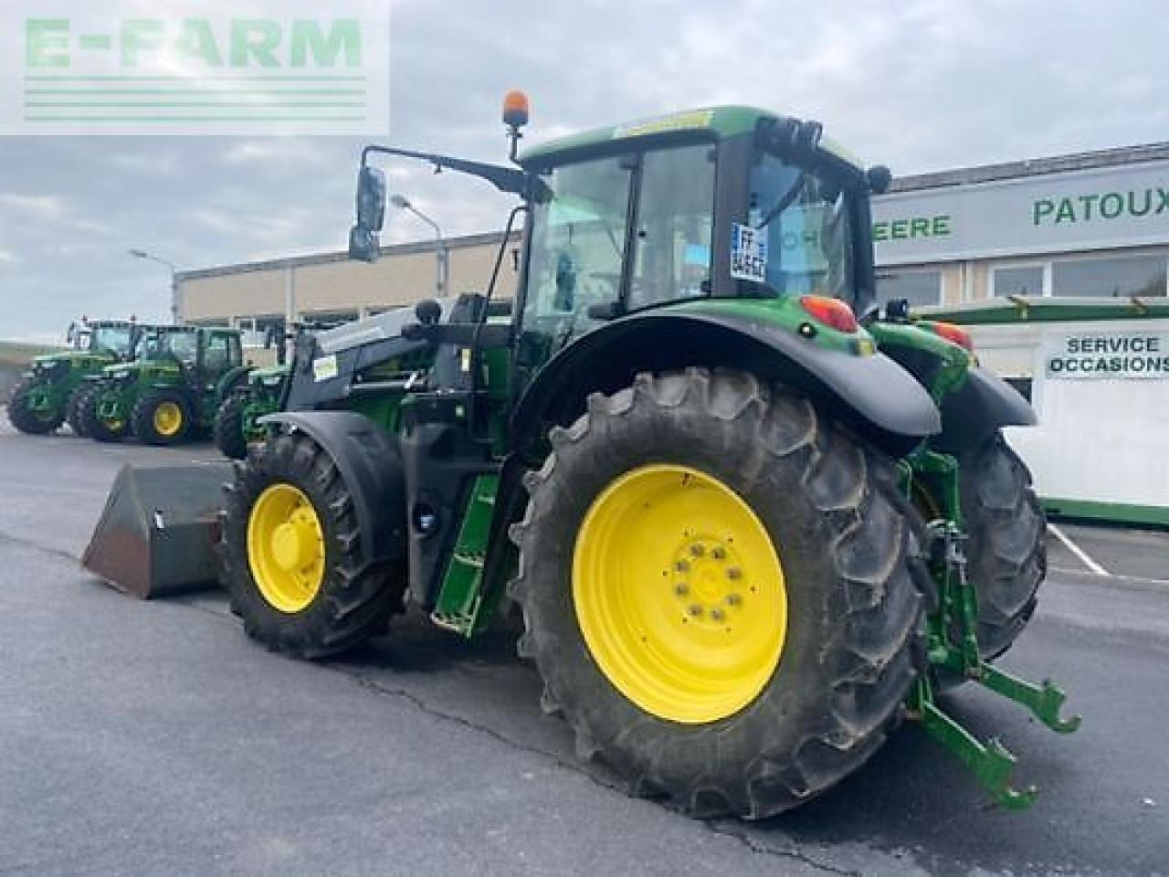 Tracteur agricole John Deere 6155m: photos 10