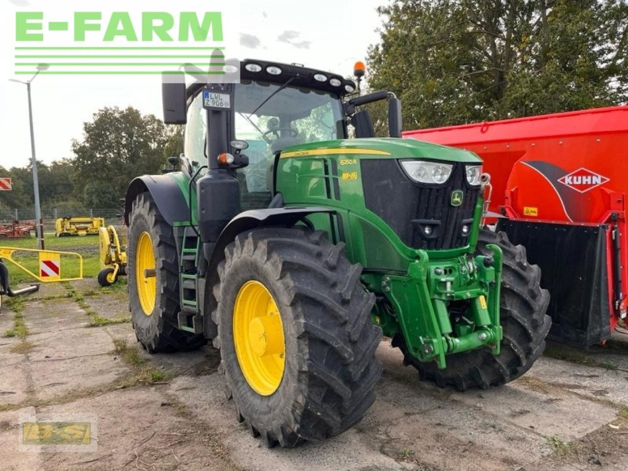 Tracteur agricole John Deere 6250r: photos 8