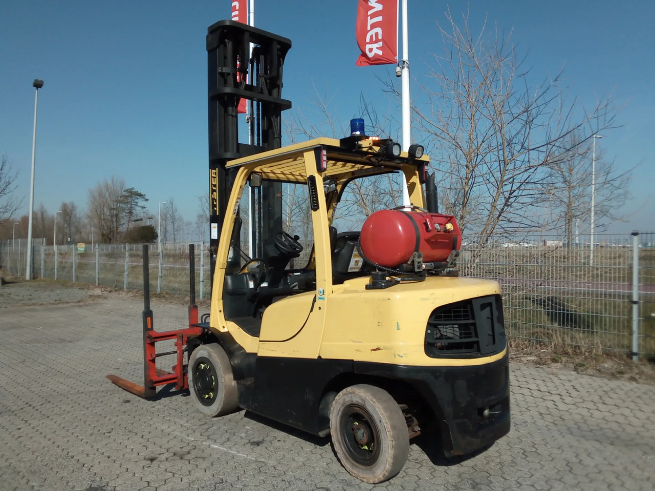 Chariot élévateur à gaz HYSTER - H4.0FT5: photos 8