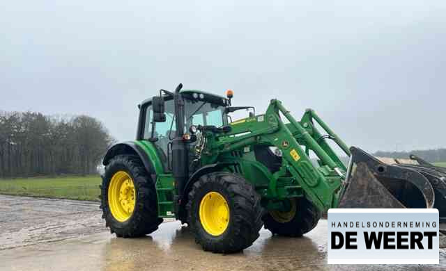 Tracteur agricole John Deere 6120M , 6120 m: photos 7