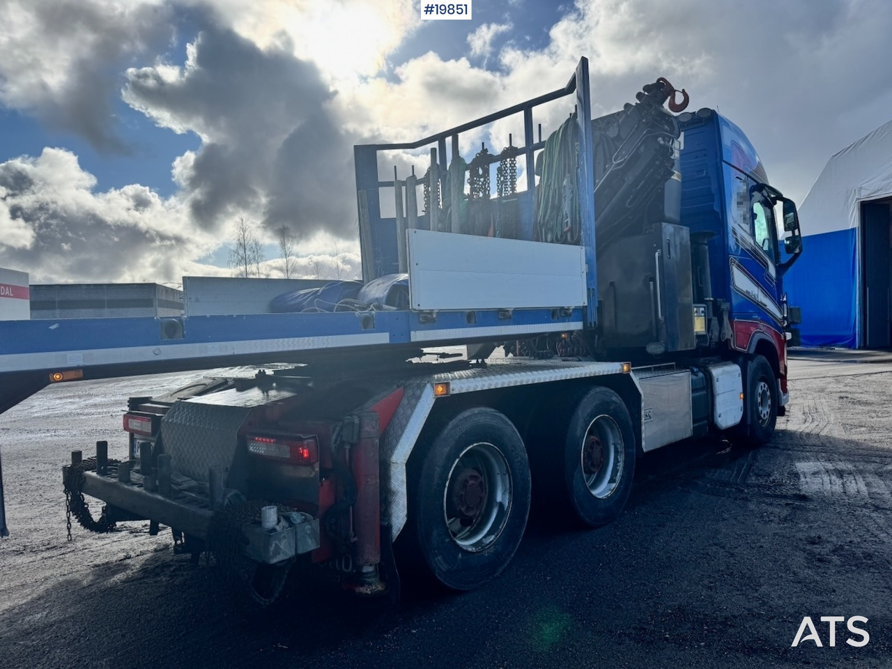 Camion grue, Tracteur routier Volvo FH540: photos 9