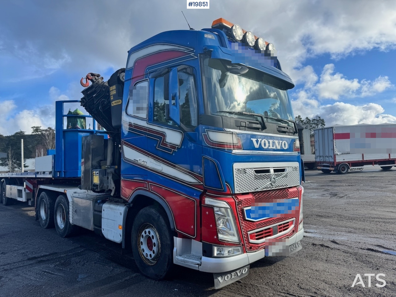 Camion grue, Tracteur routier Volvo FH540: photos 6