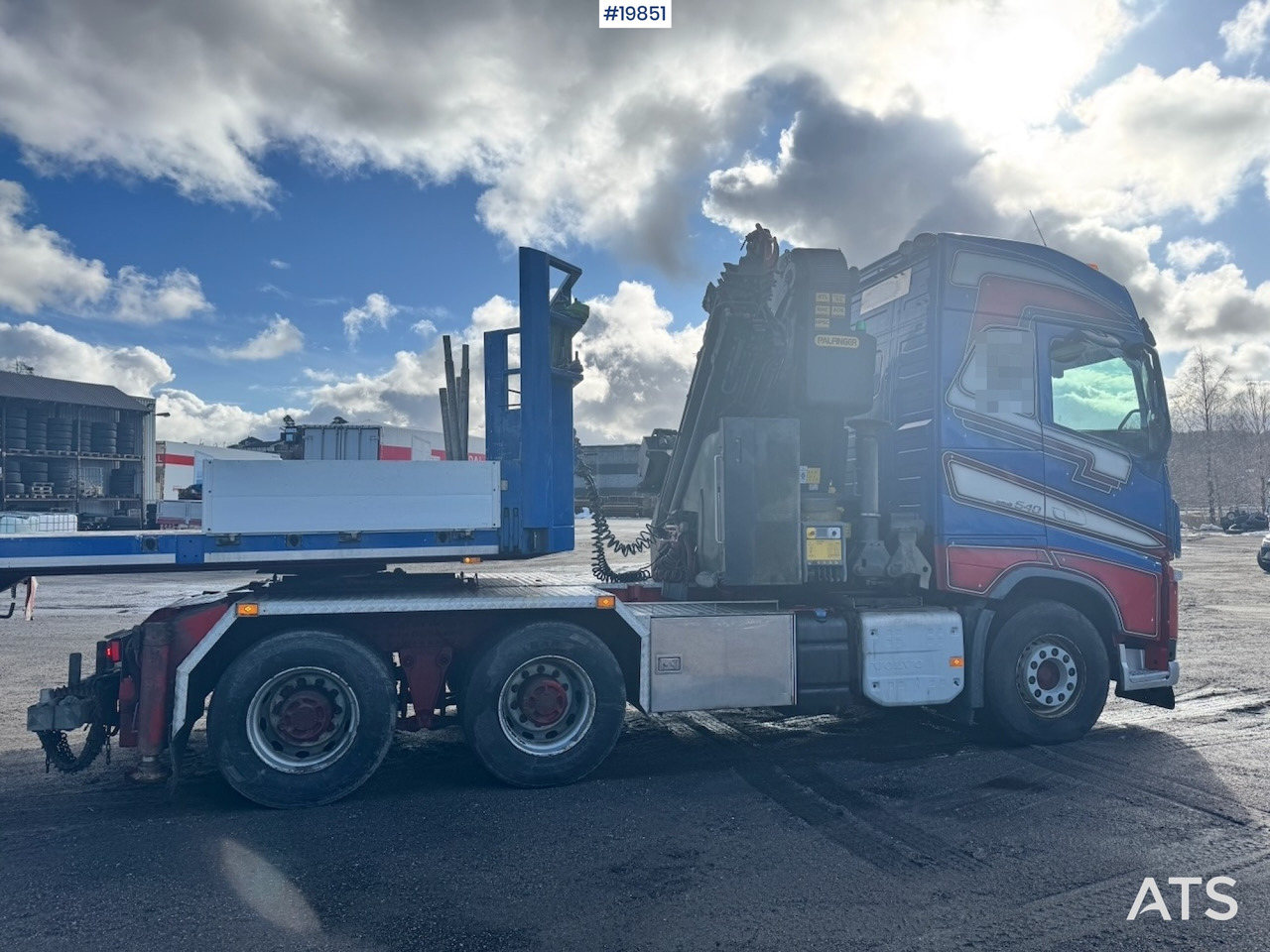 Camion grue, Tracteur routier Volvo FH540: photos 12