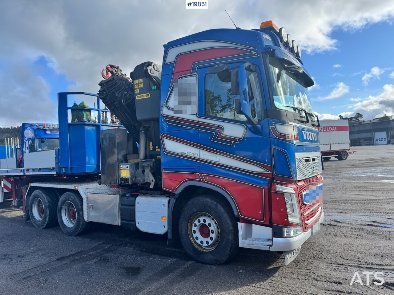 Camion grue, Tracteur routier Volvo FH540: photos 7