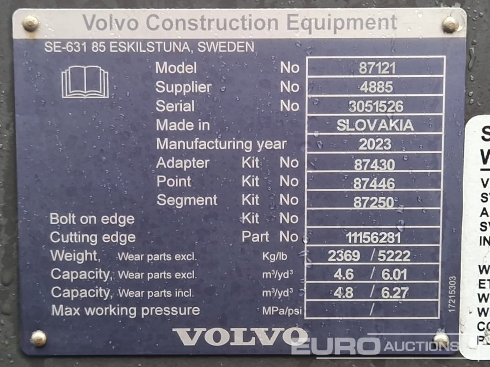 Chargeuse sur pneus Unused Volvo L180H: photos 14