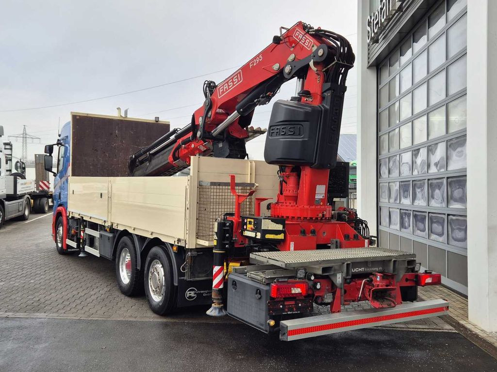 Camion grue Scania R 450 6x2 Kran Fassi 295 JIB Seilwinde Funk: photos 6