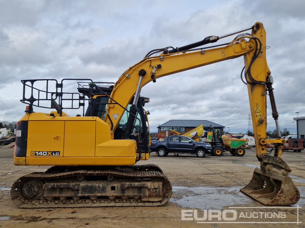 Pelle sur chenille 2019 JCB 140XL: photos 6