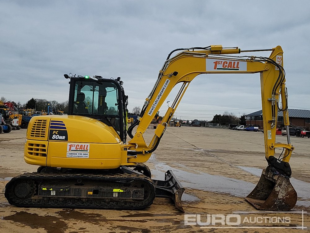 Mini pelle 2022 Komatsu PC80MR-5E0: photos 6