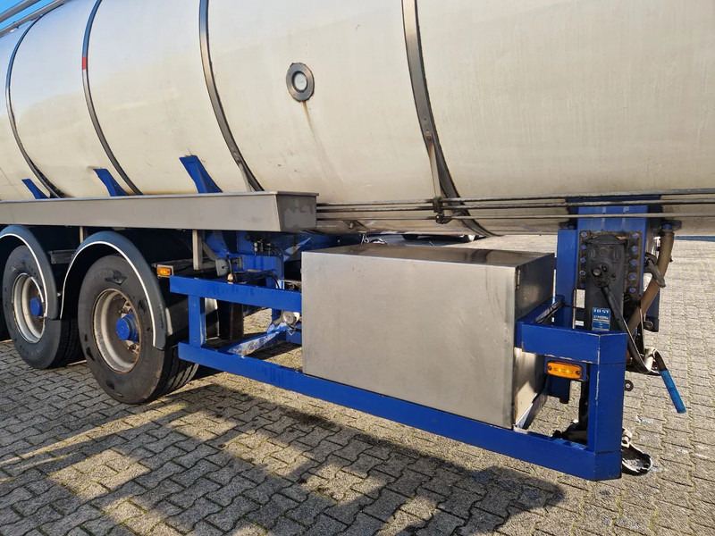 Semi-remorque citerne Dijkstra 34000 liter tankoplegger met Vogelsang pomp: photos 10